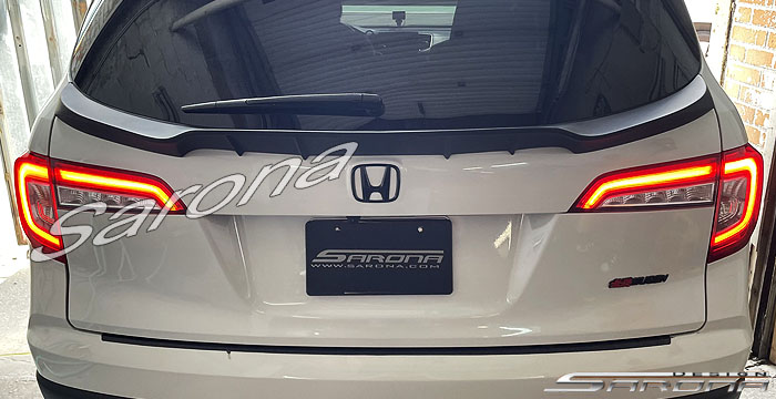 Custom Honda Pilot  SUV/SAV/Crossover Trunk Wing (2016 - 2022) - $390.00 (Part #HD-122-TW)